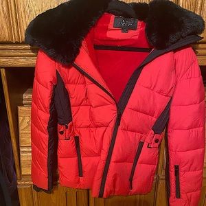 Brand New Coalition Jacket, Red/Black, Never Worn